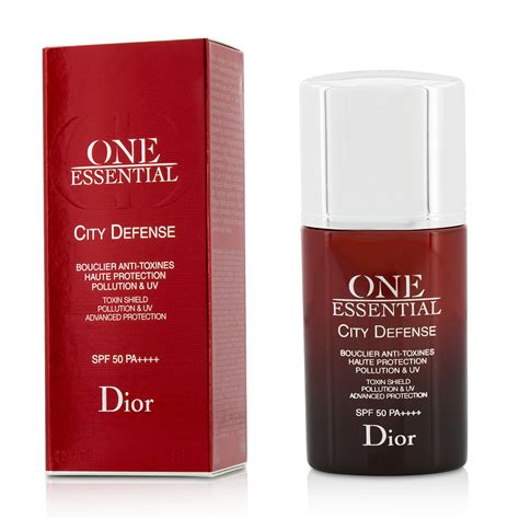 dior city defense sunscreen|dior sunscreen after sun exposure.